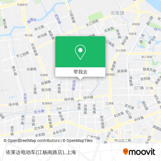 依莱达电动车(江杨南路店)地图
