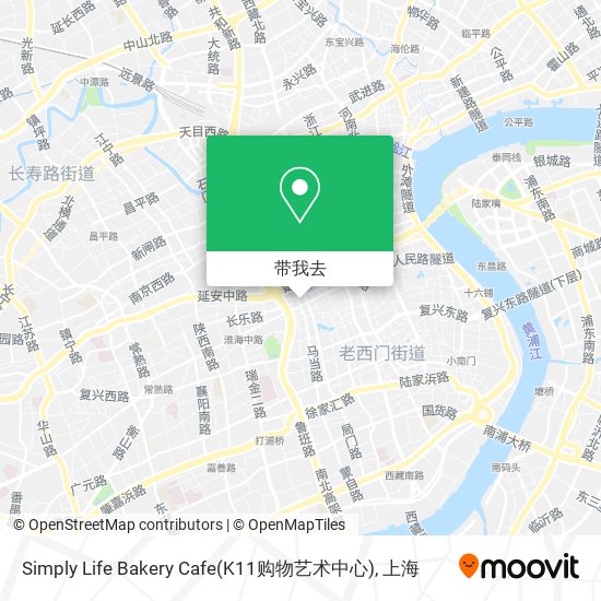 Simply Life Bakery Cafe(K11购物艺术中心)地图