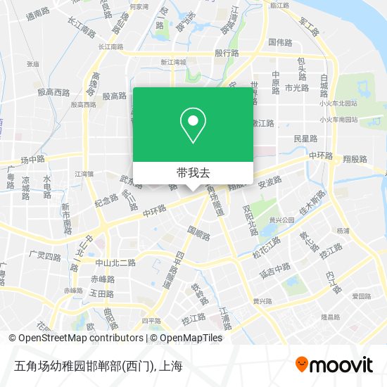 五角场幼稚园邯郸部(西门)地图
