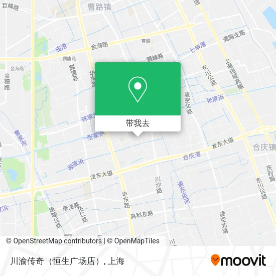 川渝传奇（恒生广场店）地图