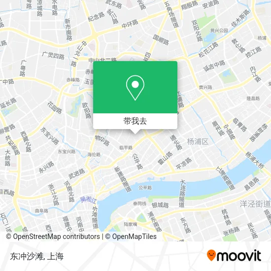 东冲沙滩地图
