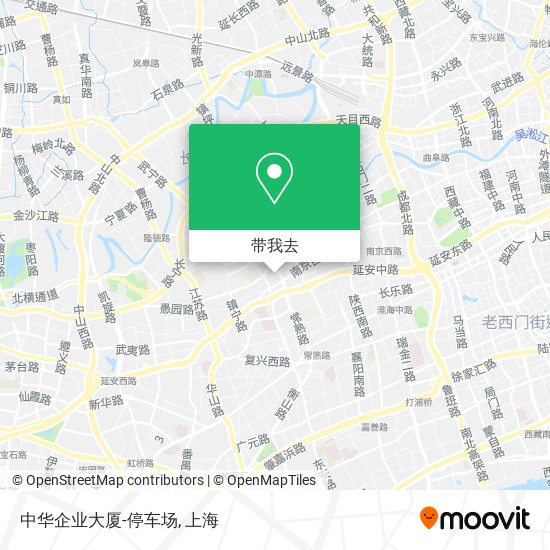 中华企业大厦-停车场地图