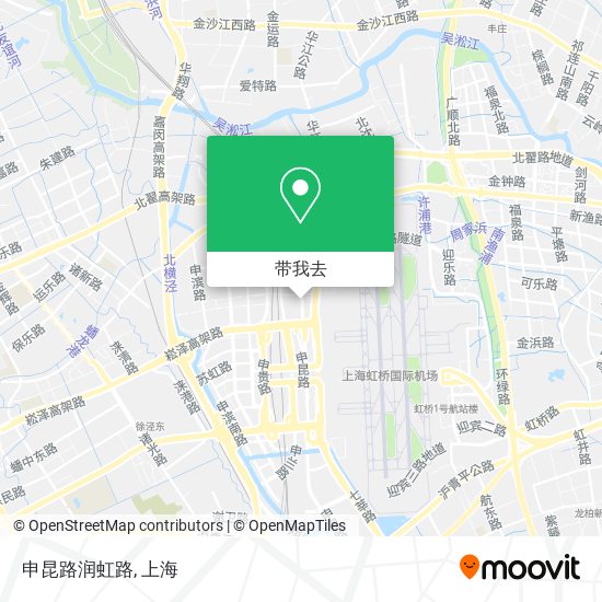 申昆路润虹路地图