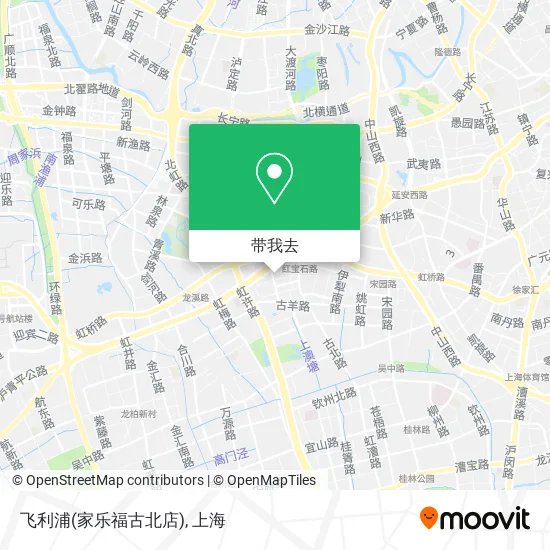 飞利浦(家乐福古北店)地图