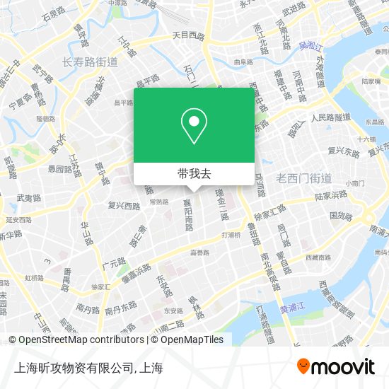 上海昕攻物资有限公司地图