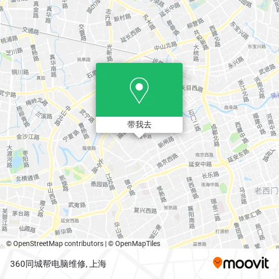 360同城帮电脑维修地图