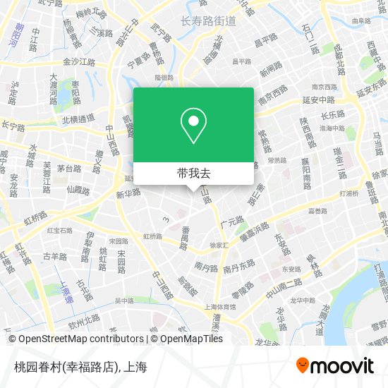 桃园眷村(幸福路店)地图
