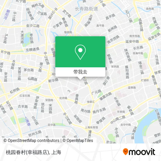 桃园眷村(幸福路店)地图