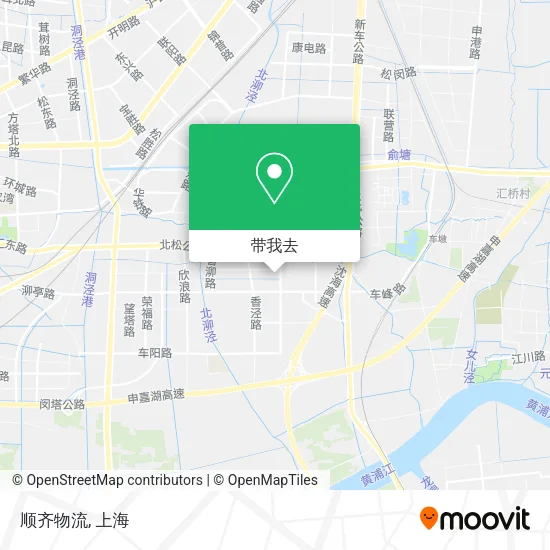 顺齐物流地图
