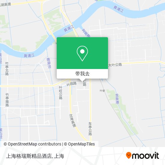 上海格瑞斯精品酒店地图