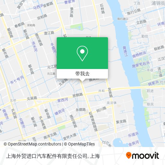 上海外贸进口汽车配件有限责任公司地图