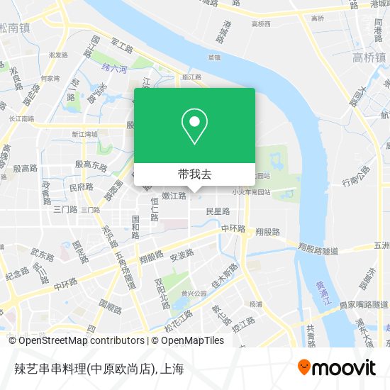 辣艺串串料理(中原欧尚店)地图