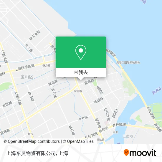 上海东炅物资有限公司地图