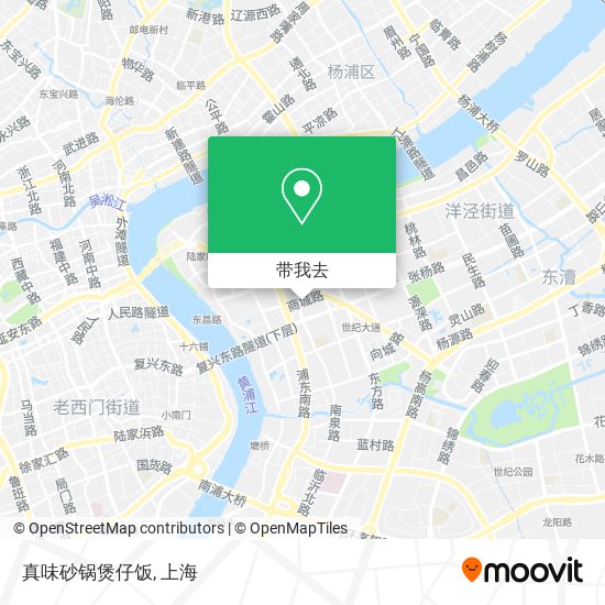 真味砂锅煲仔饭地图