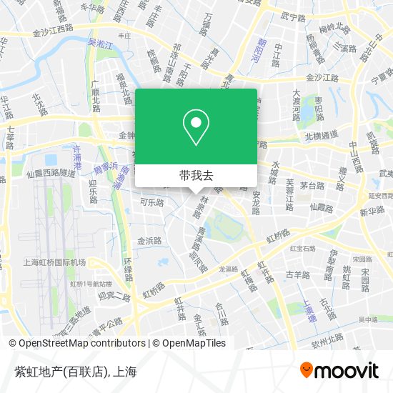 紫虹地产(百联店)地图
