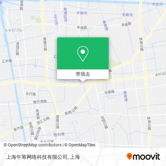 上海午筹网络科技有限公司地图