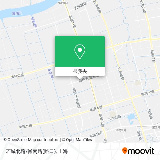 环城北路/肖南路(路口)地图