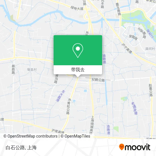 白石公路地图