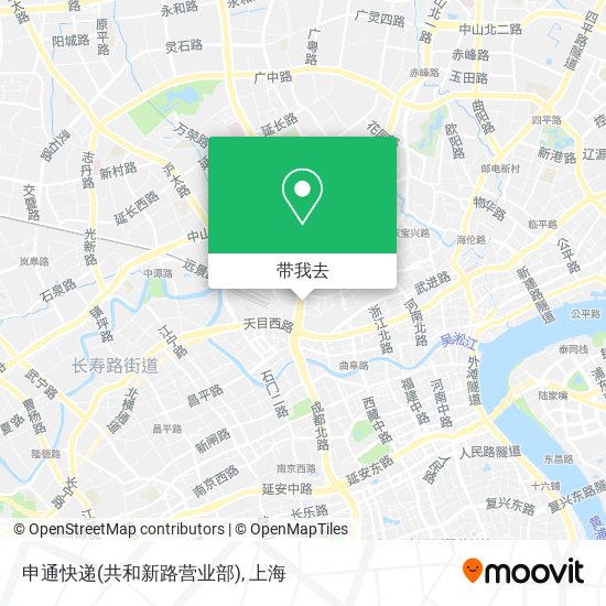 申通快递(共和新路营业部)地图