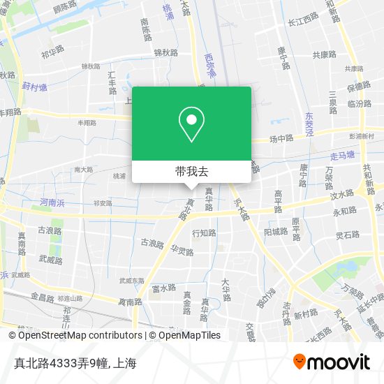 真北路4333弄9幢地图