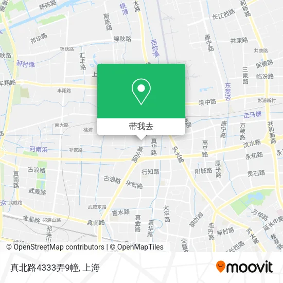 真北路4333弄9幢地图