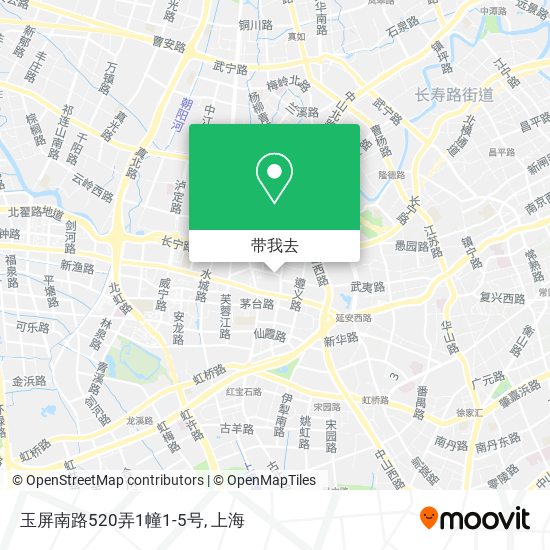 玉屏南路520弄1幢1-5号地图