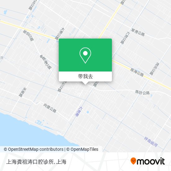 上海龚祖涛口腔诊所地图