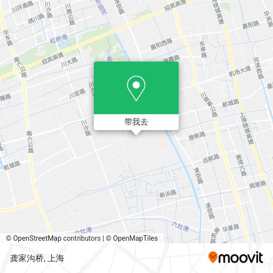 龚家沟桥地图