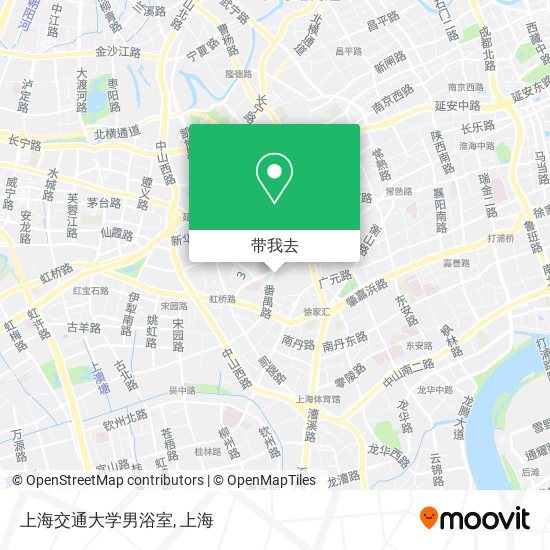 上海交通大学男浴室地图