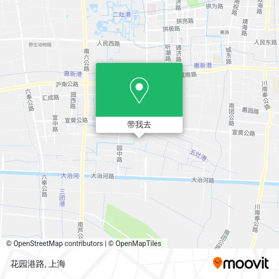 花园港路地图