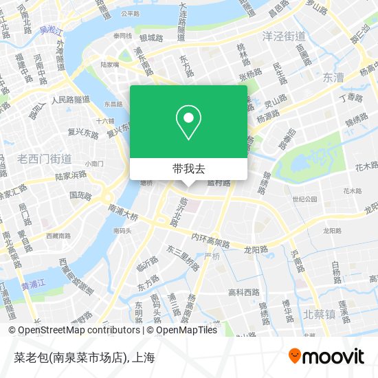 菜老包(南泉菜市场店)地图