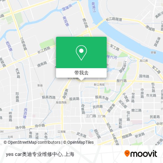 yes car奥迪专业维修中心地图