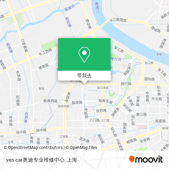 yes car奥迪专业维修中心地图