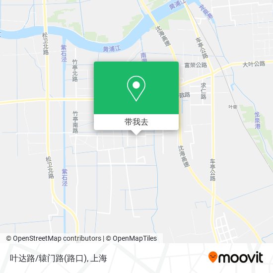 叶达路/辕门路(路口)地图