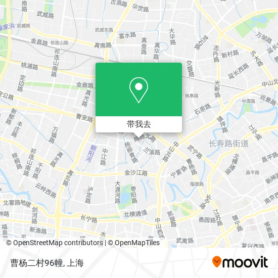 曹杨二村96幢地图