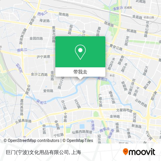 巨门(宁波)文化用品有限公司地图