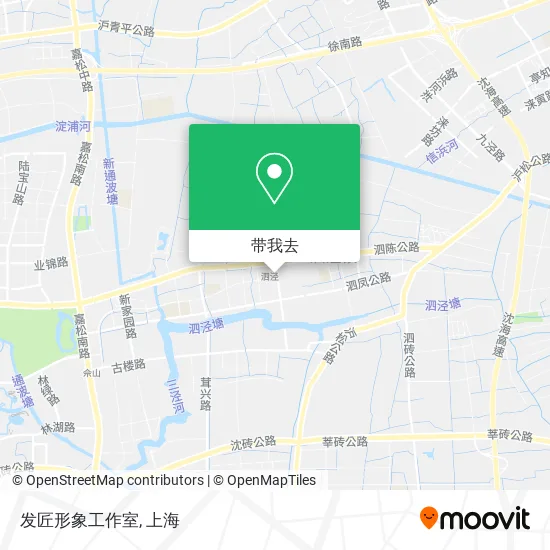 发匠形象工作室地图