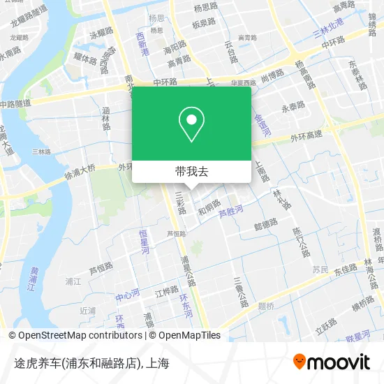 途虎养车(浦东和融路店)地图