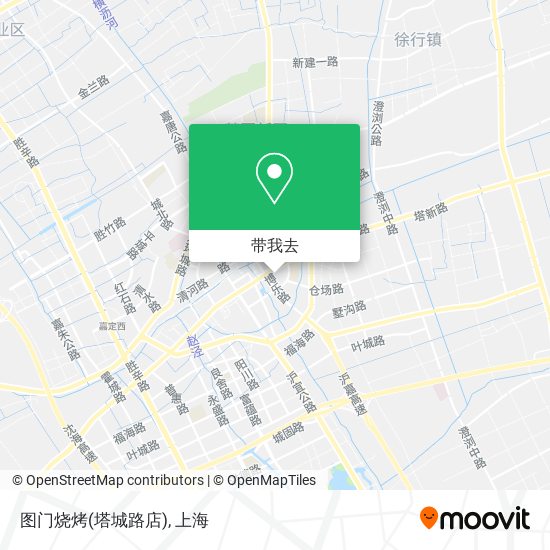 图门烧烤(塔城路店)地图