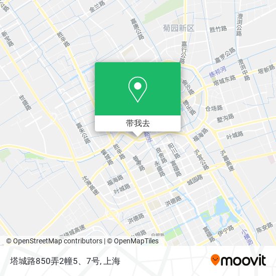 塔城路850弄2幢5、7号地图