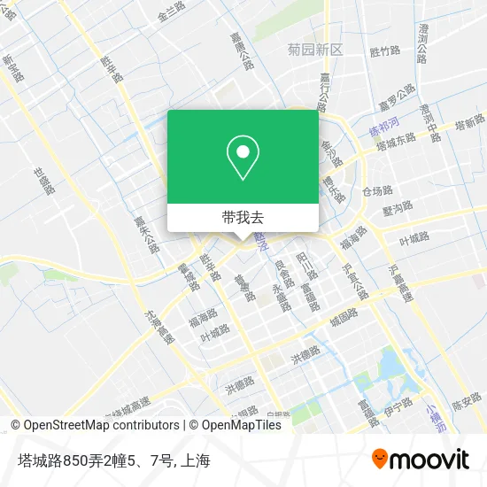 塔城路850弄2幢5、7号地图