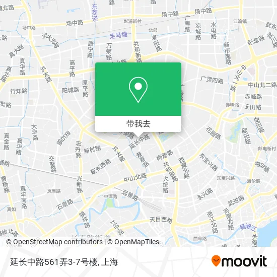延长中路561弄3-7号楼地图