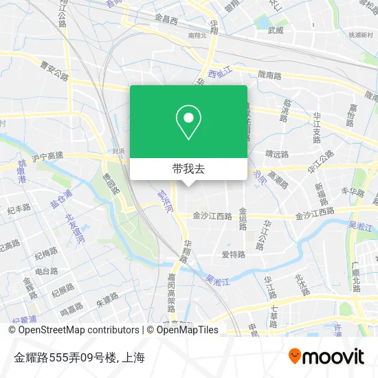 金耀路555弄09号楼地图