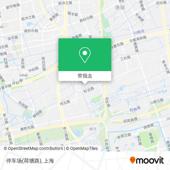 停车场(荷塘路)地图