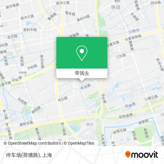 停车场(荷塘路)地图