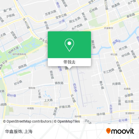 华鑫服饰地图