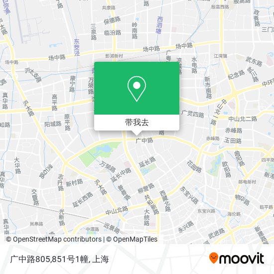 广中路805,851号1幢地图