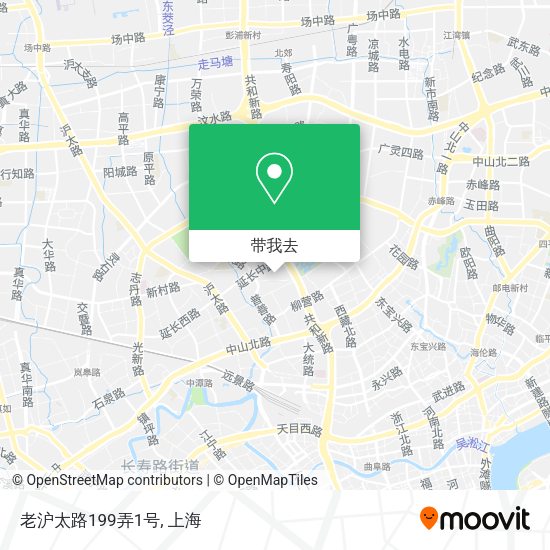 老沪太路199弄1号地图