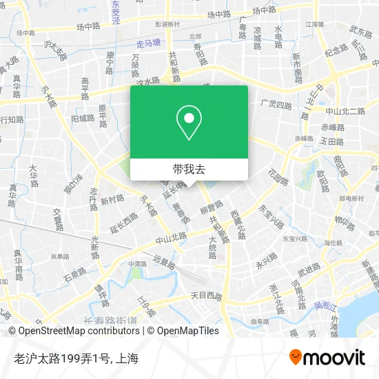 老沪太路199弄1号地图