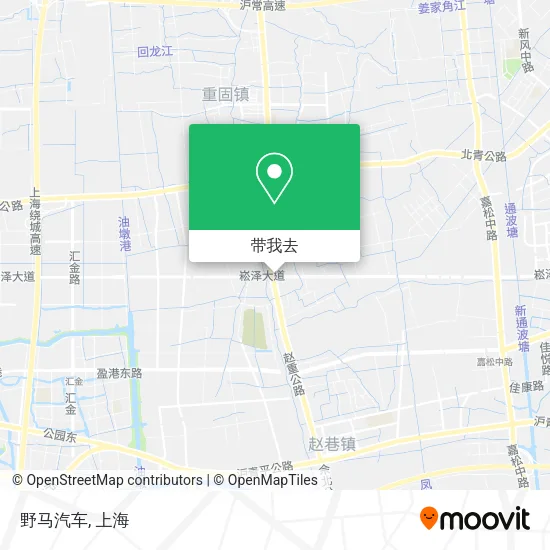 野马汽车地图